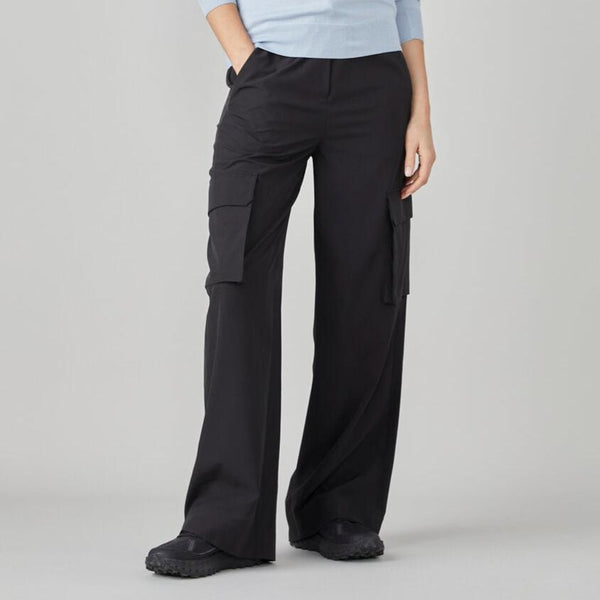 lig. wide cargo pants / black Lig. Rig Dot Wide Cargo Pants - Black