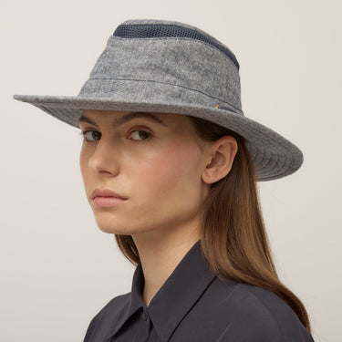【美品】Tilley ティリーエアフローハット ネイビー　サイズ７ TMH55 Organic Airflo Sun Hat – Tilley USA