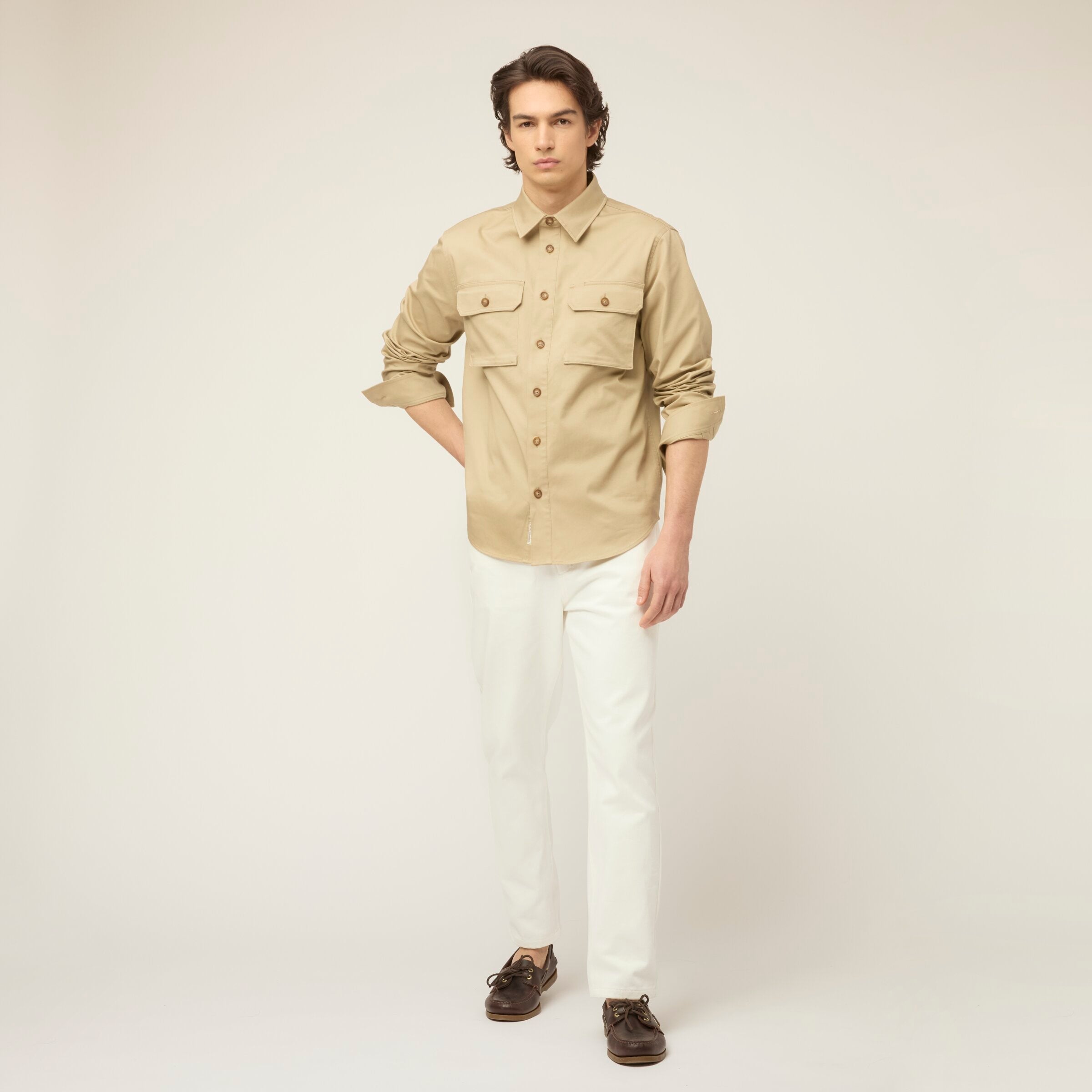 Safari Long Sleeve Shirt Safari Tan / XL