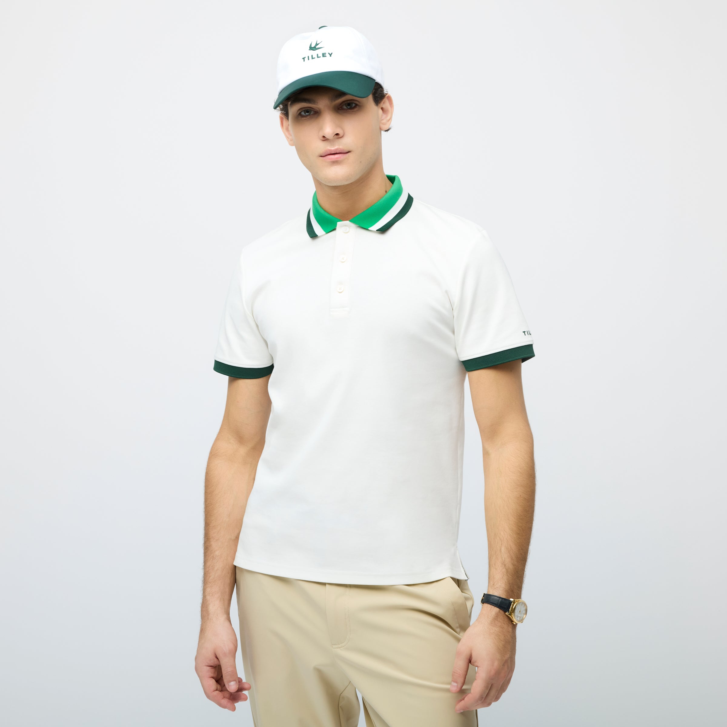 Supima Pique Stripe Polo – Tilley USA