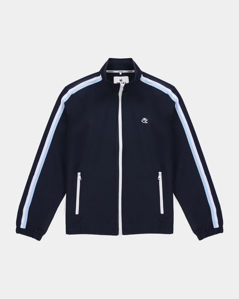 トップス rosyluce RIBBON TRUCK JACKET NAVY Ribbon Track Jacket – Tilley USA