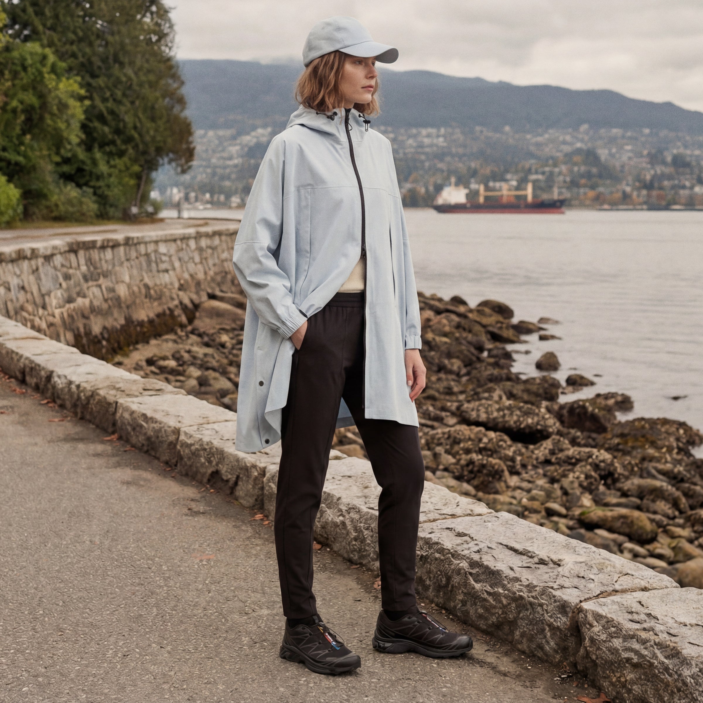 Rainshield Packable Poncho – Tilley USA