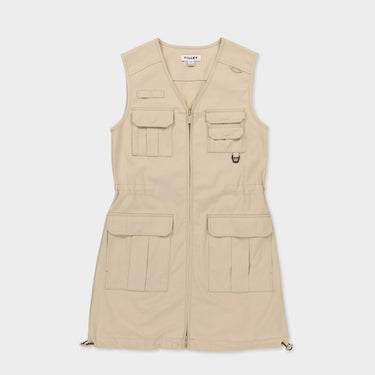 Tencel Cotton Safari Vest Dress – Tilley USA