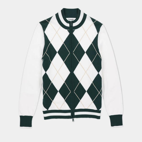 Argyle Full Zip Sweater – Tilley USA