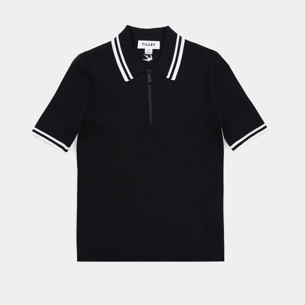 Stripe Zip Polo – Tilley USA