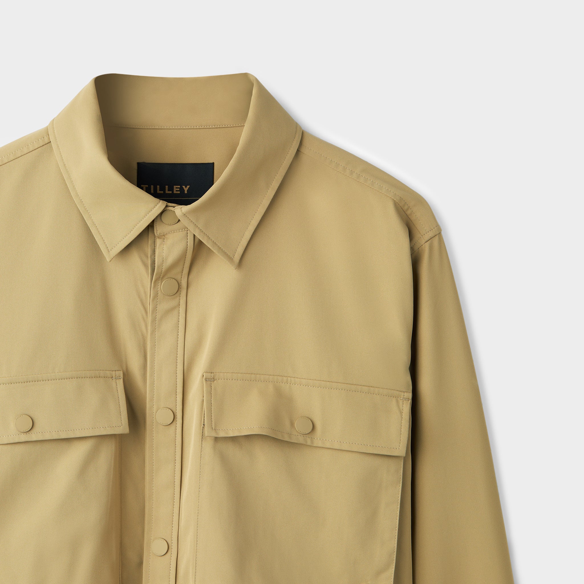 00sSAMSONITE TECH NYLON SHIRT JACKET L