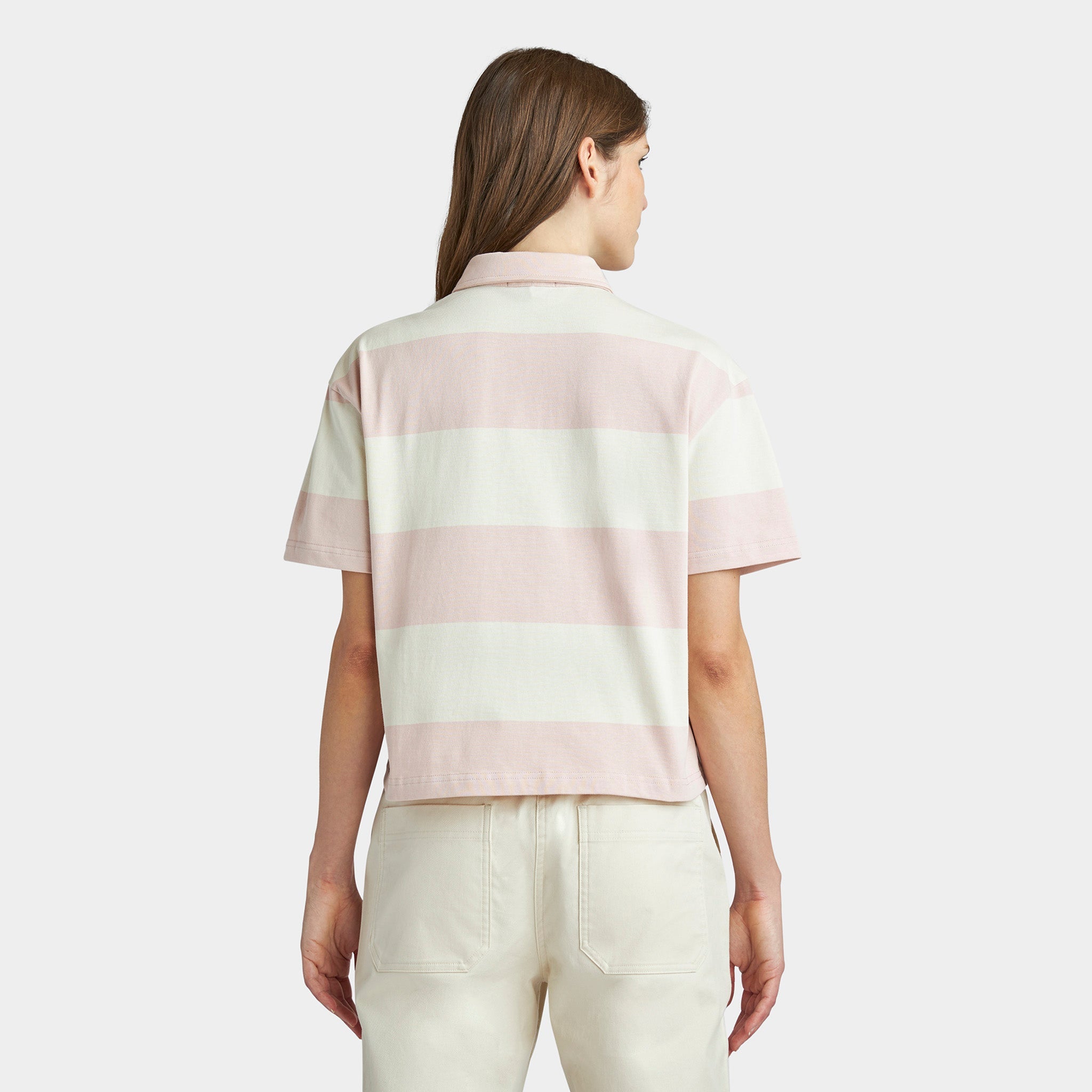 GROWN ◆Buoy Stripe Top&Pant 3y Stripe Marine Cropped Polo – Tilley USA
